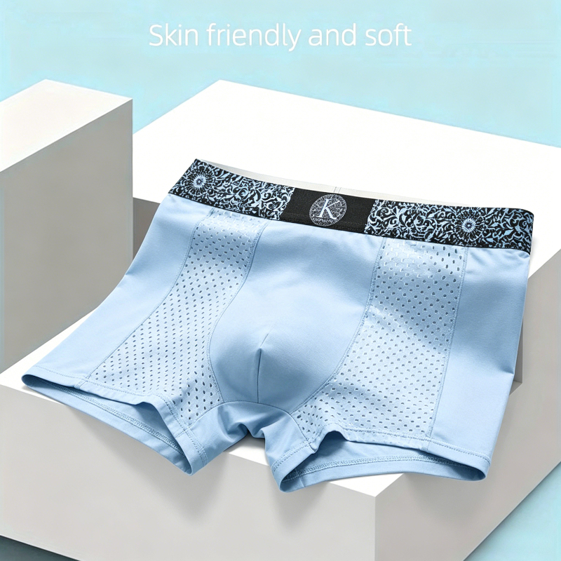 Men's Cool Ice Silk Mesh Boxer - Mesh Sport Boxer review and price
