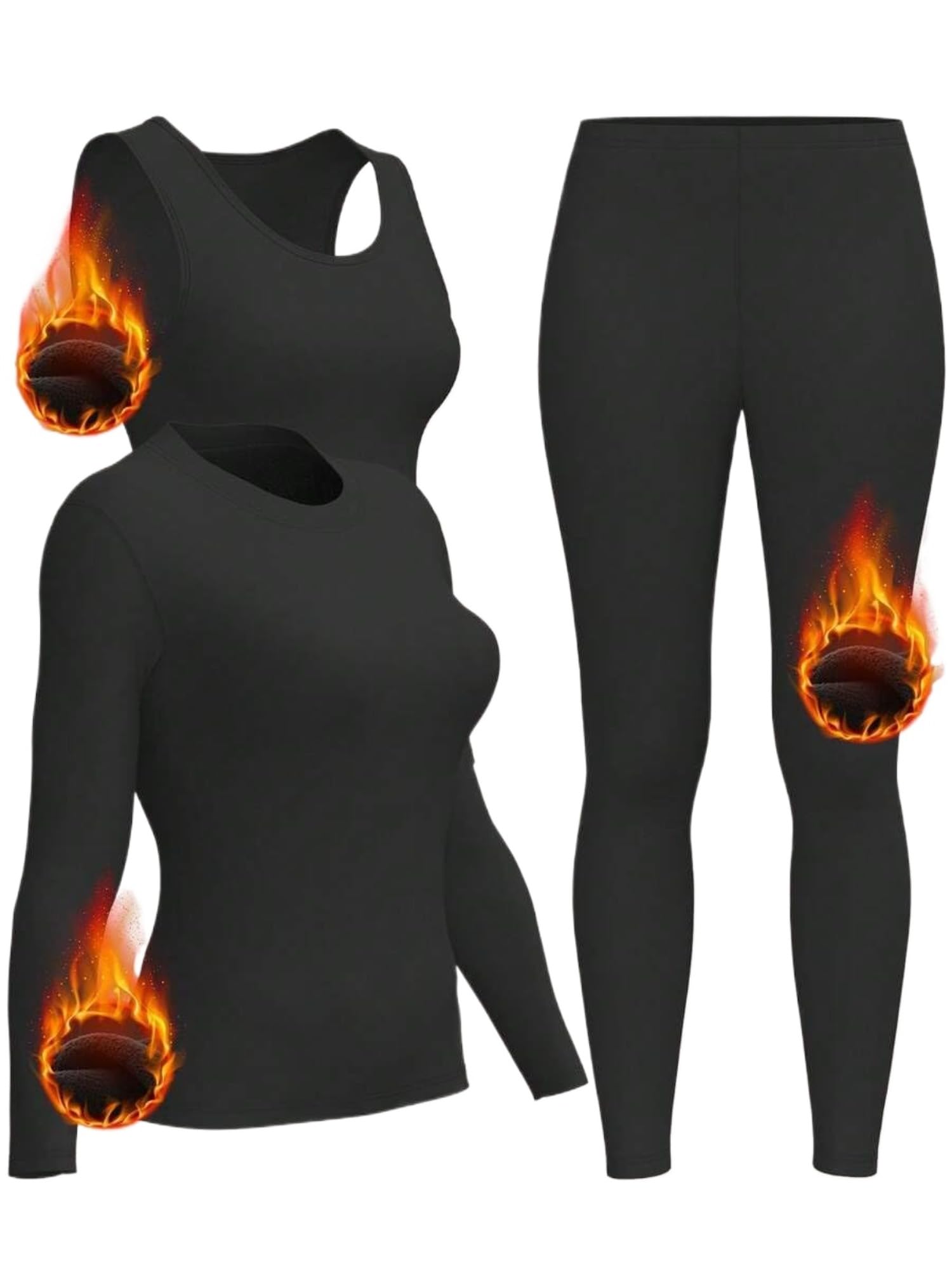 3pcs Women's Thermal Lined The - Quick Dry Underwear review and price
