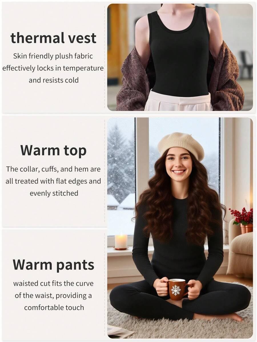3pcs Women's Thermal Lined The - Quick Dry Underwear review and price