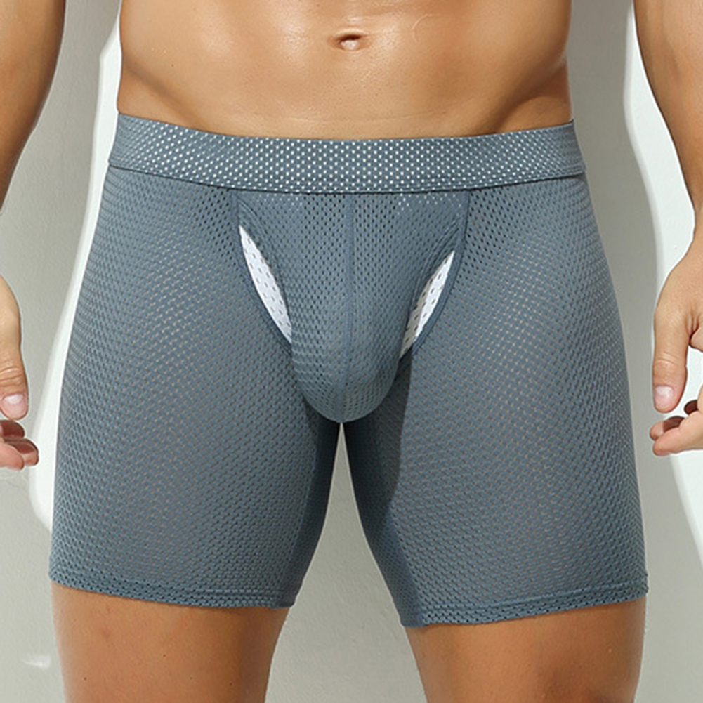 Sexy Lingerie Mens Mesh Underw - Long Leg Trunk Men review and price
