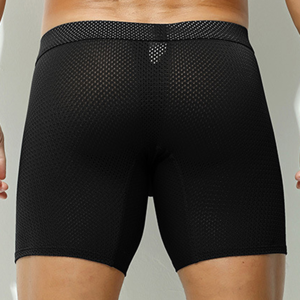 Sexy Lingerie Mens Mesh Underw - Long Leg Trunk Men review and price