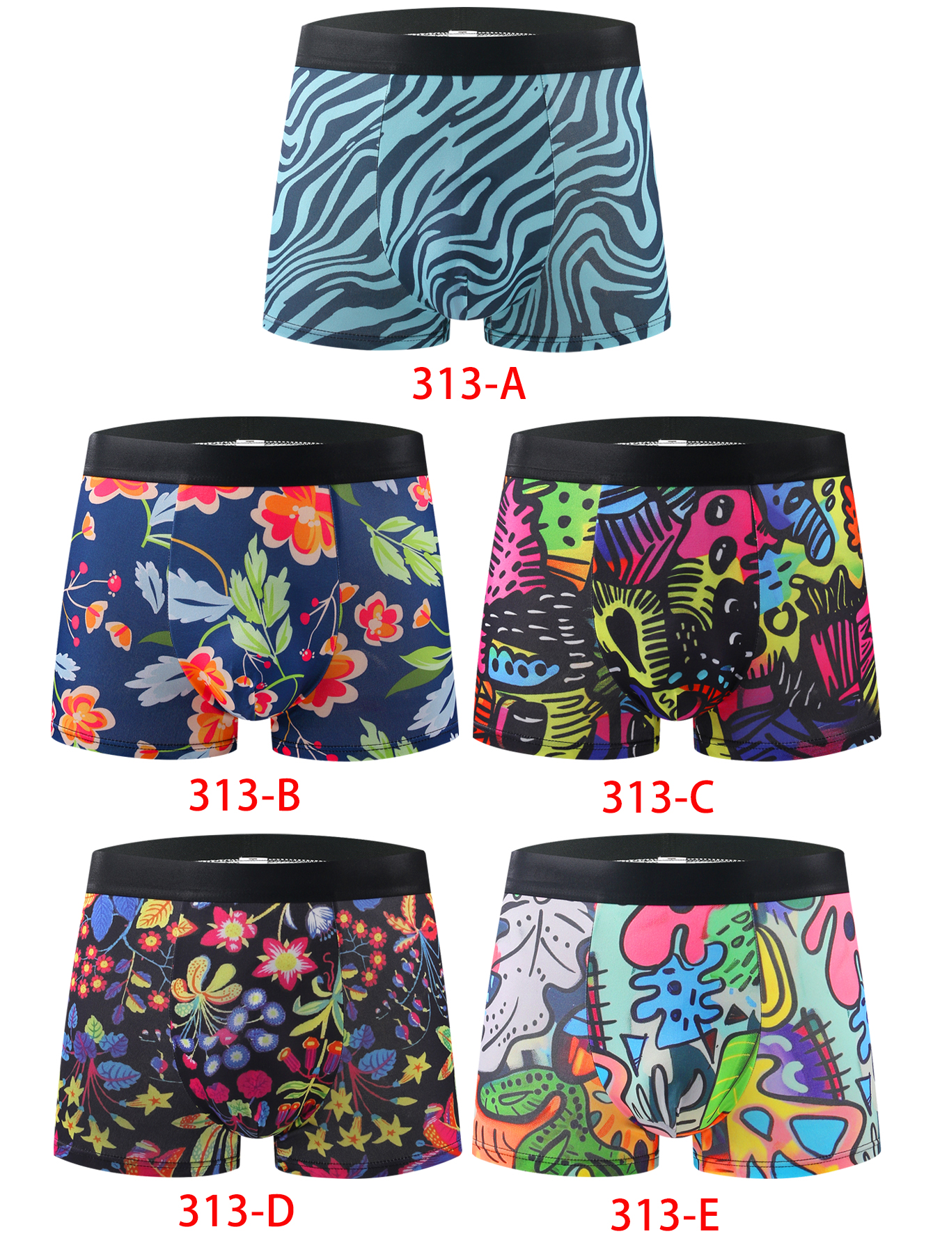10-pack fashionable men's boxe - Multi Pack Underwear review and price