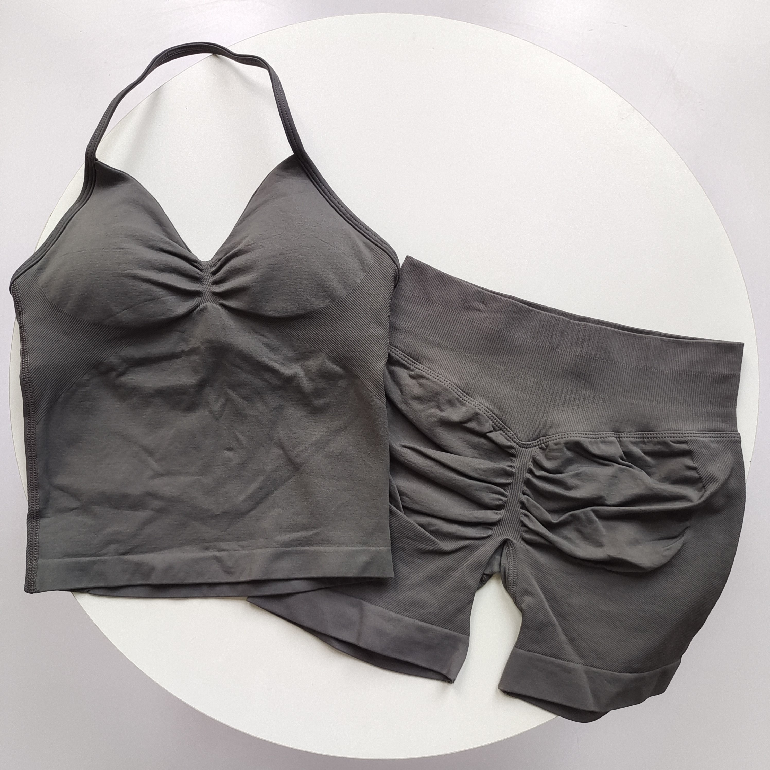 Summer Yoga Two-Piece Set for  - Suspender Tank Top review and price