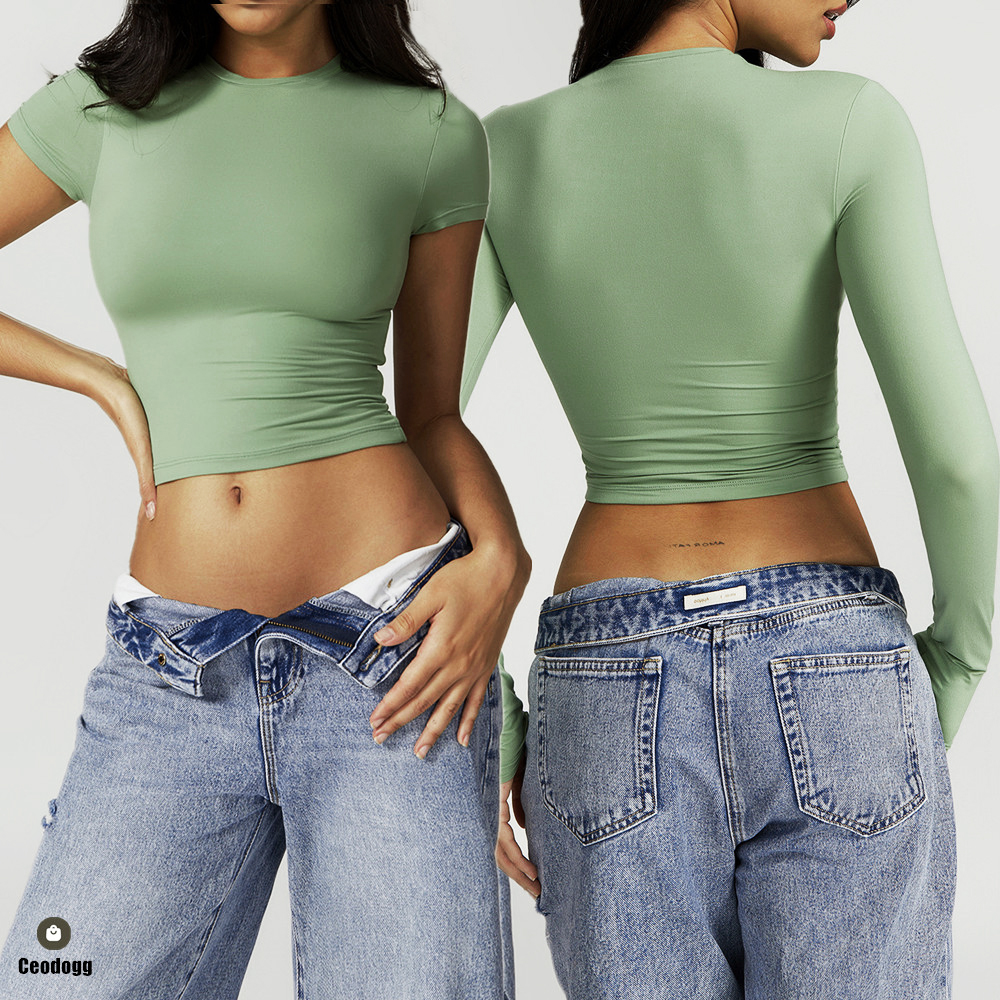 Women's Tight Fitting Sports T - T Shirt Tight Fit review and price