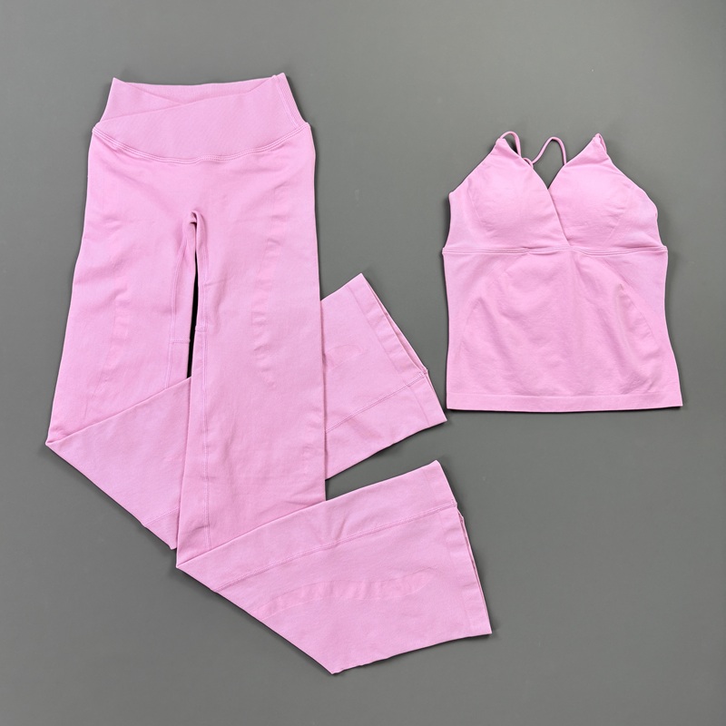 2Pcs Women Seamless Yoga Worko - Suspender Tank Top review and price